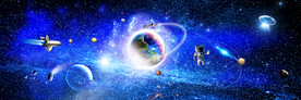 唯美浩瀚宇宙星空吊顶
