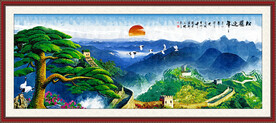 长城风景画