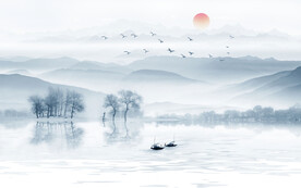 水墨画
