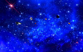 蓝色星空