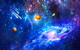 蓝色星空