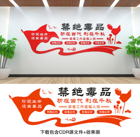 禁毒文化墙