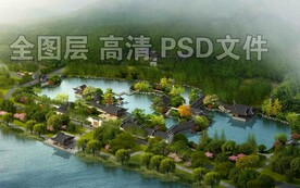 古建园林鸟瞰