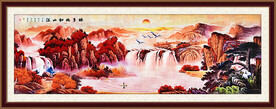 油画山水画