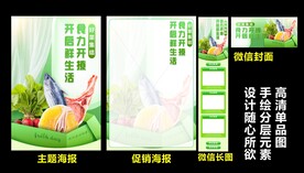 美食集结海报