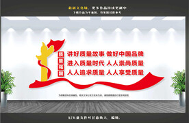 质量强国文化墙