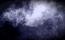 水彩星系背景
