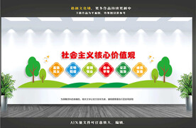 核心价值观文化墙