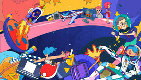 宇宙太空插画