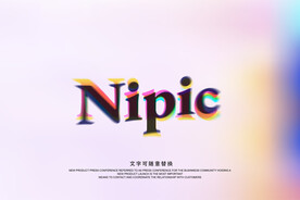 故障风字体