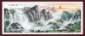 国画山水