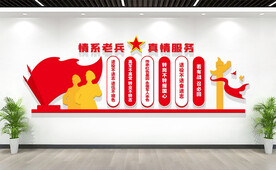 退役军人文化墙