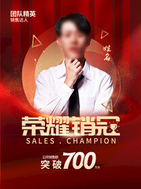 冠军海报
