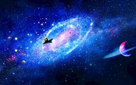 蓝色星空