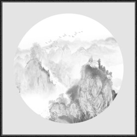 国画山水画