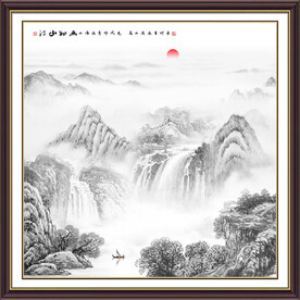 国画山水