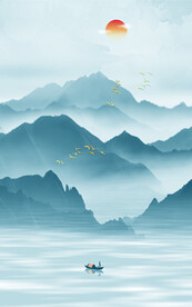 水墨画