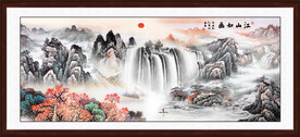 国画山水画