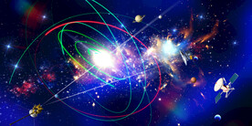 科幻星空背景墙