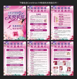 乳腺癌防治知识宣传栏