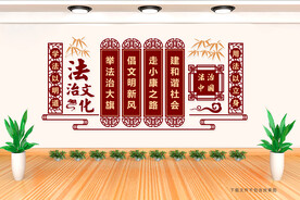 法治宣传文化墙