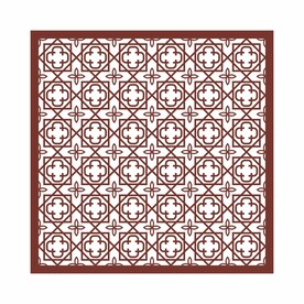 中式矢量雕花花纹