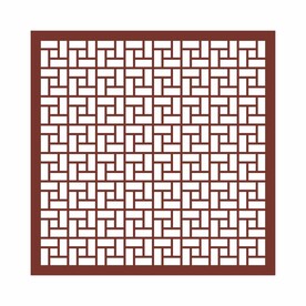 中式矢量雕花花纹