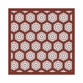 中式矢量雕花花纹