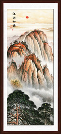 国画山水画
