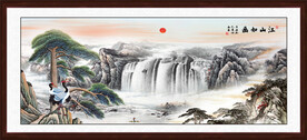 国画山水画
