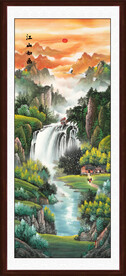 玄关山水画