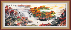 鸿运当头国画