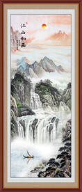 玄关山水画