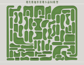 微地形景观小品