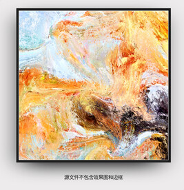 玄关抽象油画