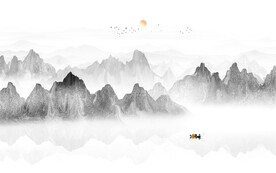 水墨风景画