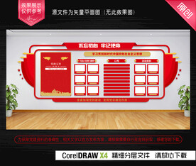 党务公开社区文化墙