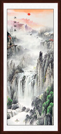 玄关山水画