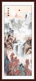 玄关山水画