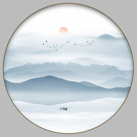新中式水墨画