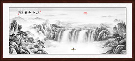 新中式水墨画