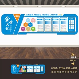 企业目标标语励志文化墙