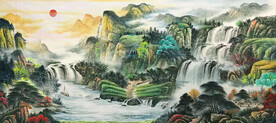 流水生财聚宝盆