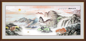 国画山水