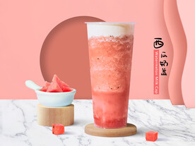 西瓜奶盖