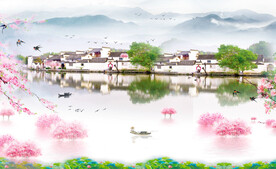 江南水乡春色