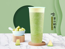 哈密瓜奶盖