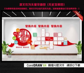 民族团结文化墙