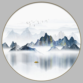抽象水墨画