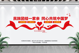 民族团结文化墙